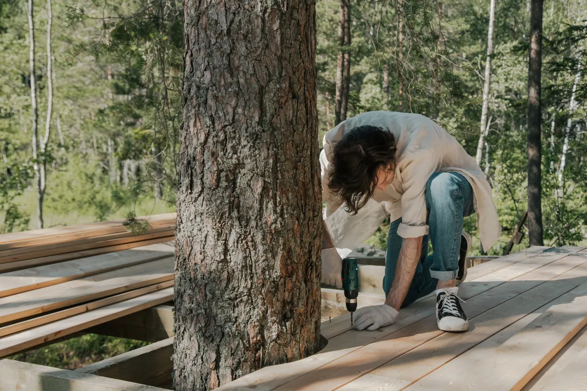 Rénovation de terrasse en bois