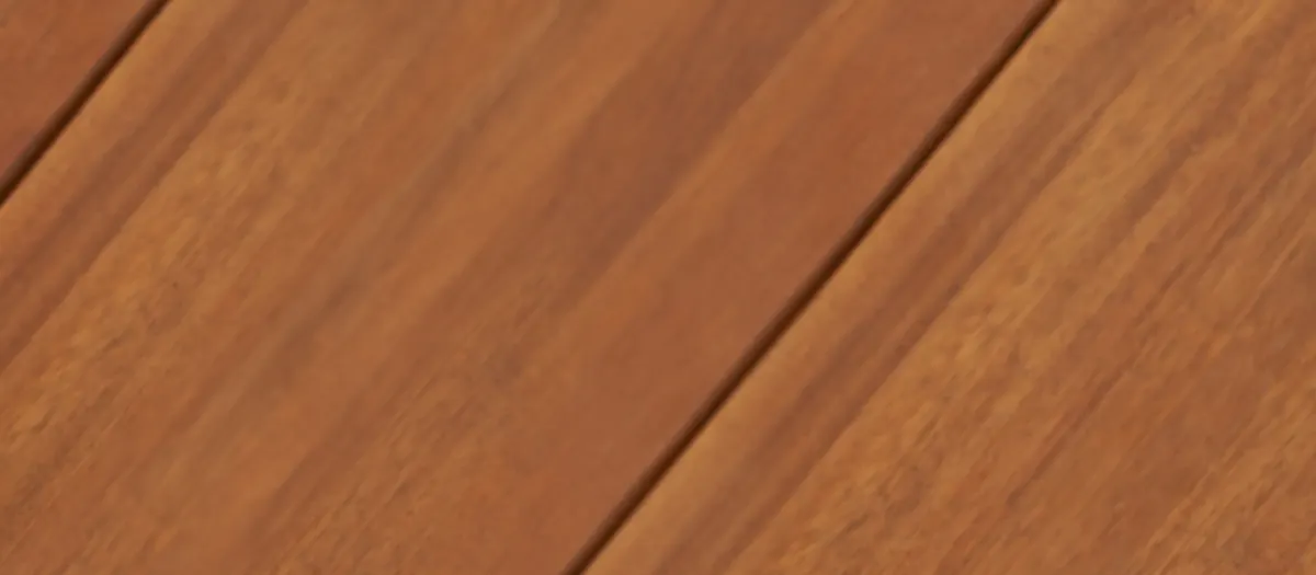 Terrasse en bois exotique